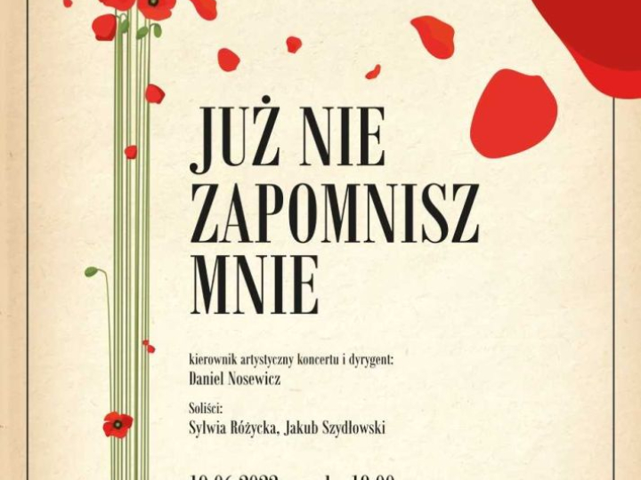 Koncert „Już nie zapomnisz mnie”