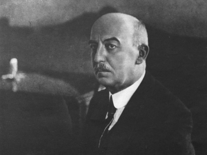 Gabriel Narutowicz, pierwszy prezydent II Rzeczypospolitej Polskiej, przed 1922 r. Fot. PAP/CAF