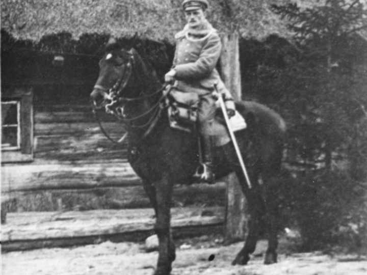 Aleksander Myszkowski, oficer I Brygady Legionów. Fot. NAC