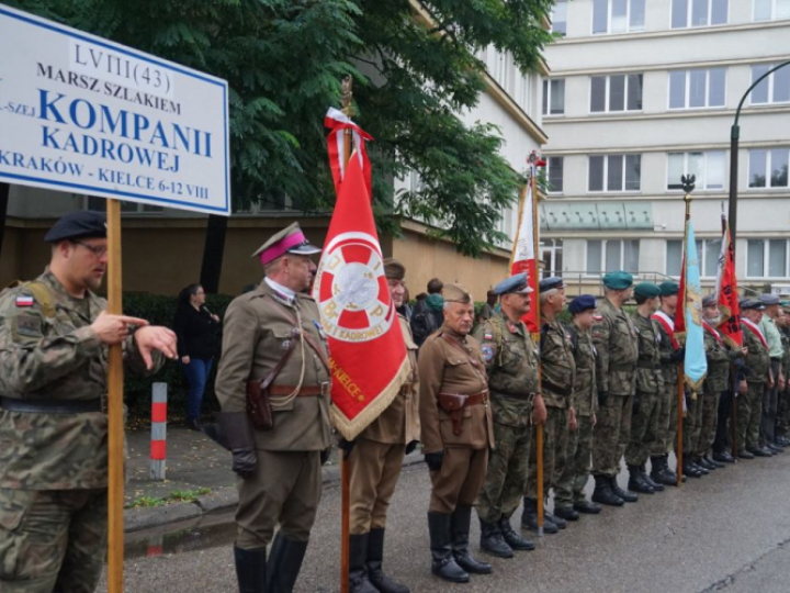 43. Marsz Szlakiem I Kompanii Kadrowej wyruszył z Krakowa. Źródło: Urząd do Spraw Kombatantów i Osób Represjonowanych