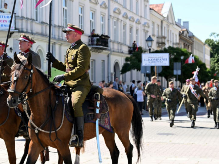 Uroczyste zakończenie 58. Marszu Szlakiem I Kompanii Kadrowej w Kielcach. Fot. PAP/P. Polak