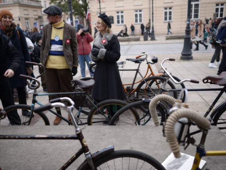 Festiwal Niepodległa na Krakowskim Przedmieściu. Warszawa, 11.11.2023. Fot. PAP/M. Obara