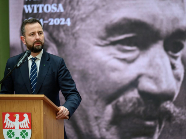 Wicepremier, minister obrony narodowej Władysław Kosiniak-Kamysz podczas obchodów 150. rocznicy urodzin Wincentego Witosa w Centrum Kultury Wsi Polskiej w Wierzchosławicach. Fot. PAP/P. Topolski